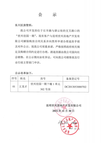 世兴佳园一期7幢1单元302号房