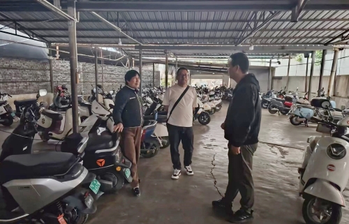 电瓶车停放安全