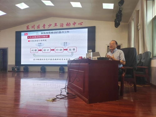 东川区与昆明幼儿师范高等专科学校“云岭教师发展协同提质计划”一对一对口帮扶培训项目正式启动4