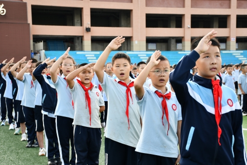 东川区第五小学教育集团举行2025年秋季学期开学典礼3