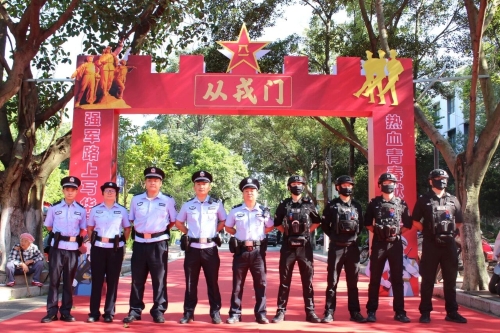 一人参军，全家光荣！东川公安全力护航4