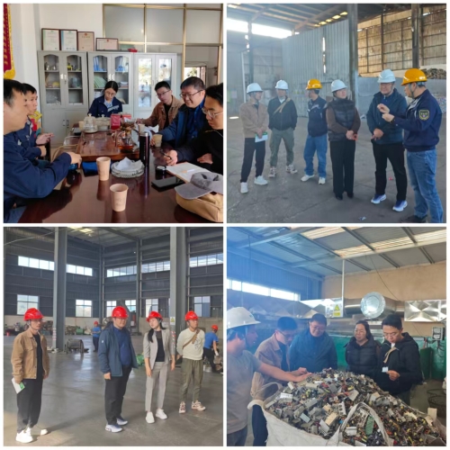 2024年11月，调研东川再生资源产业发展情况