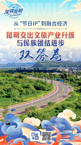 从“节日IP”到融合经济 昆明交出文旅产业升级与民族团结进步双答卷1