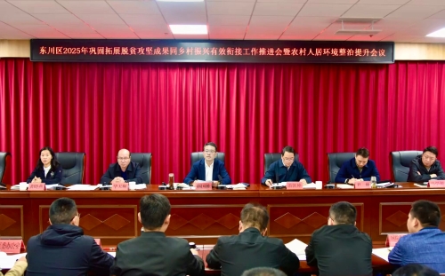 东川区召开巩固拓展脱贫攻坚成果同乡村振兴有效衔接工作推进会暨农村人居环境整治提升会议