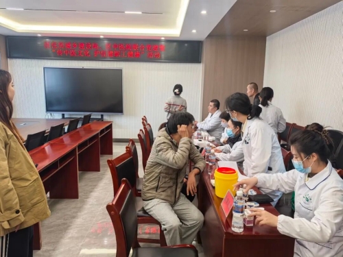 传中医文化，护住建职工健康