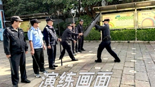 警灯亮校园，安全护成长