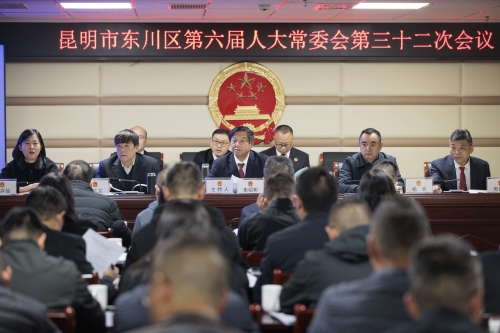 区六届人大常委会召开第三十二次会议1