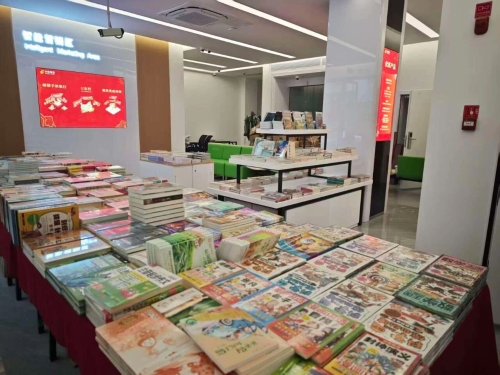 【文化东川】阿旺镇开展图书惠民巡展活动2