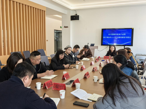 东川区召开数字电商产业园暨沪滇协作