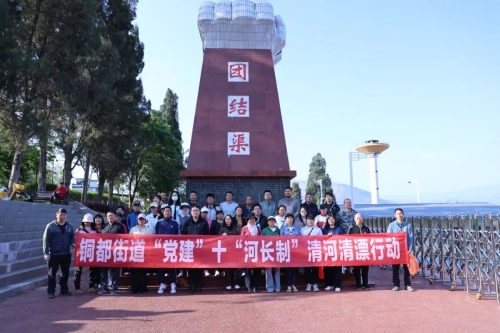 铜都街道机关支部开展“呵护团结渠1