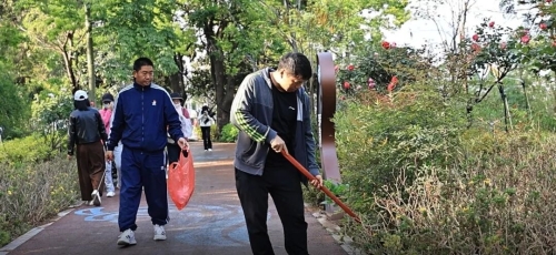 铜都街道机关支部开展“呵护团结渠2