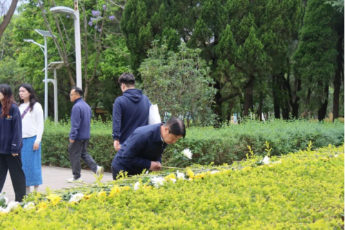 东川各单位开展清明节主题活动6 东川各单位开展清明节主题活动6