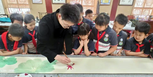 东川区开展中华优秀传统文化进校园活动3