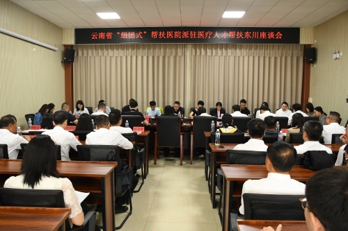 云南省“组团式”帮扶医院派驻医疗人才帮扶东川座谈会召开1