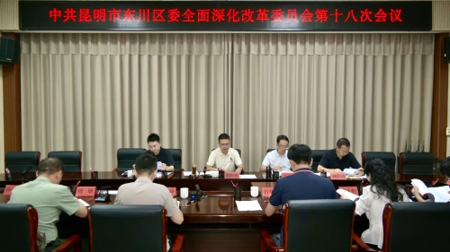 区委全面深化改革委员会召开会议1
