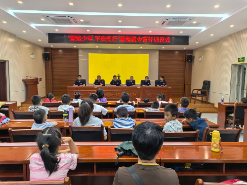 东川区消防救援局暑期消防夏令营活动开始啦1