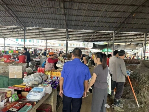 【普法强基】赶集普法两不误 拖布卡镇开展“扫黄打非”专项排查2