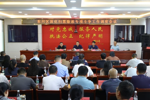 【扫黑除恶】东川召开深化扫黑除恶专项斗争工作调度会1