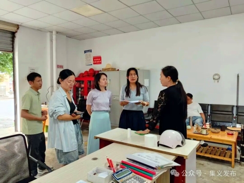 集义街道深入走访辖区企业  纾困赋能优化营商环境