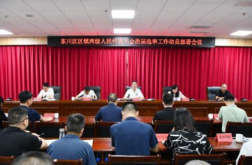 东川区召开区镇两级人大换届选举工作动员部署会2