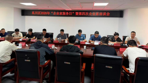 东川区“企业家服务日”系列活动见行见效1